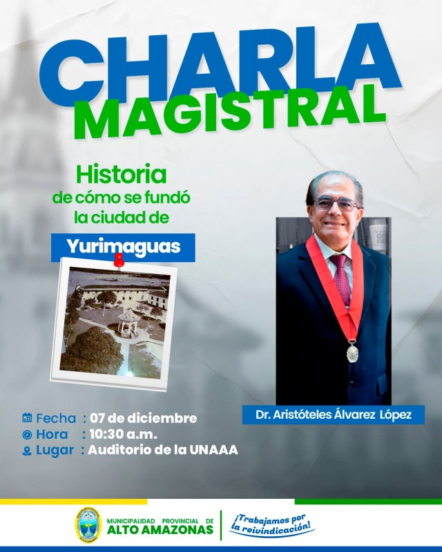 CHARLA MAGISTRAL