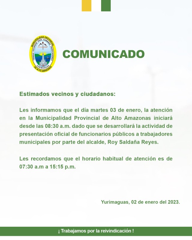 Comunicado