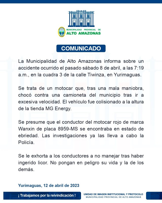 Comunicado