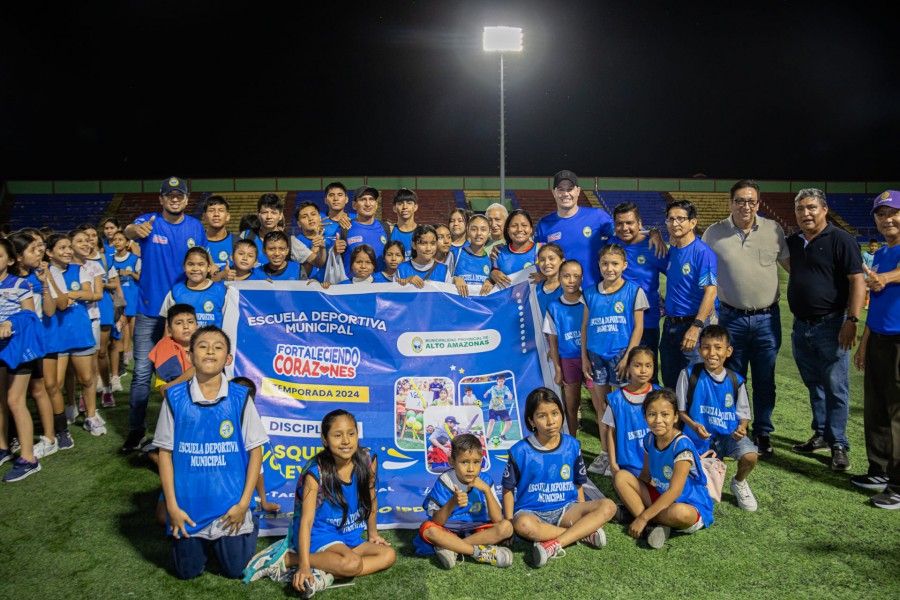 ALCALDE REALIZ&Oacute; LANZAMIENTO DE ESCUELA DEPORTIVA MUNICIPAL 2024