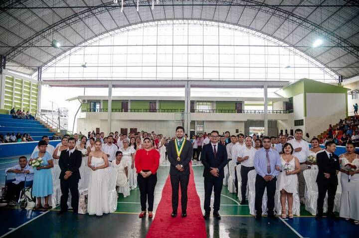 &iexcl;50 PAREJAS SE DIERON EL S&Iacute;! EN MATRIMONIO CIVIL COMUNITARIO 2024