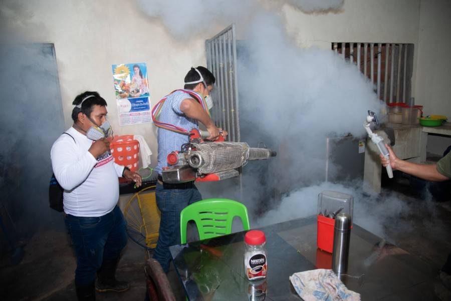 ALCALDE PARTICIP&Oacute; DEL RELANZAMIENTO DE LA CAMPA&Ntilde;A DE FUMIGACI&Oacute;N