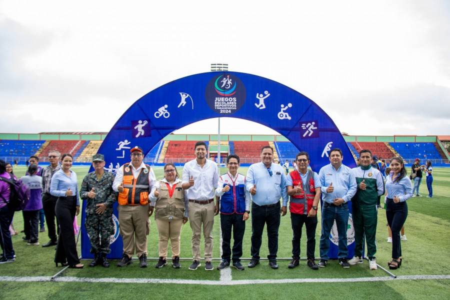 ALCALDE PARTICIP&Oacute; EN INAUGURACI&Oacute;N DE JUEGOS ESCOLARES DEPORTIVOS Y PARADEPORTIVOS 2024