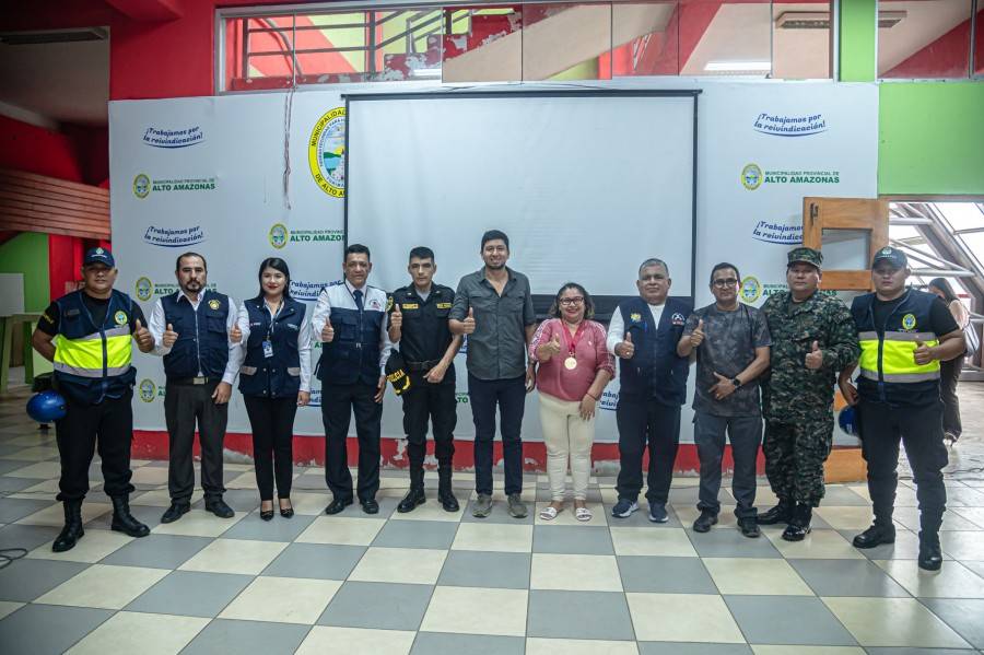 ALCALDE PRESIDI&Oacute; LA PRIMERA SESI&Oacute;N ORDINARIA DE COPROSEC ALTO AMAZONAS