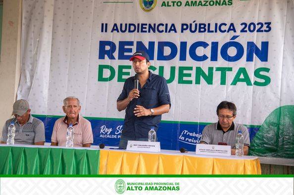 ALCALDE REALIZO 2DA AUDIENCIA PUBLICA EN CENTRO POBLADO SANTA MAR&Iacute;A
