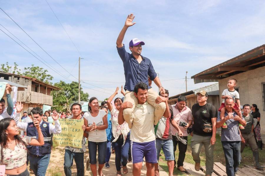 ALCALDE ROY SALDA&Ntilde;A EN LA APERTURA DE MUNI DESCENTRALIZADA - PROVIDENCIA
