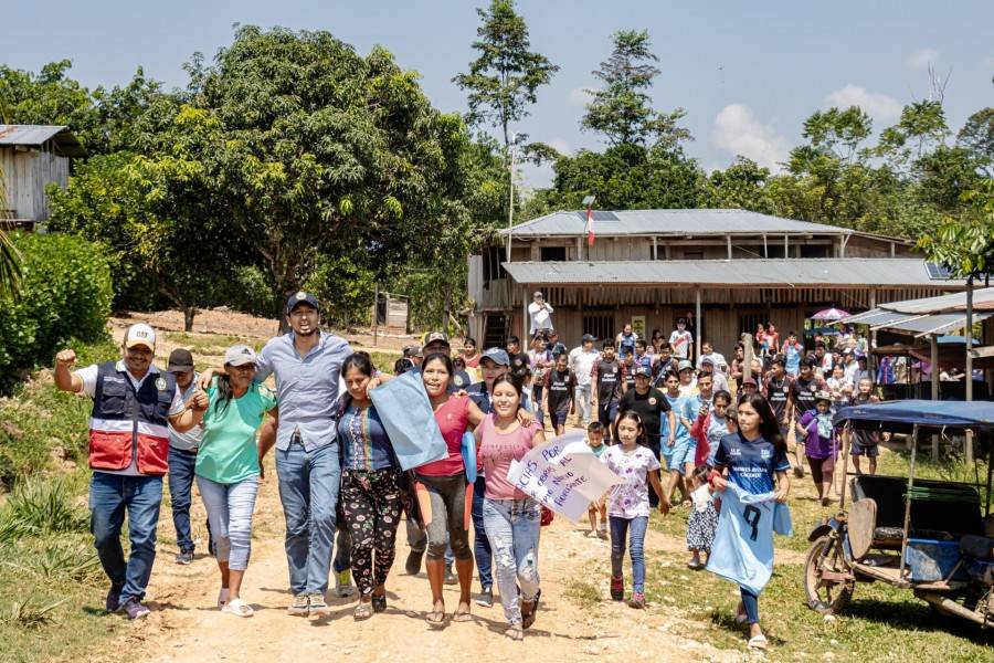 ALCALDE ROY SALDA&Ntilde;A INICI&Oacute; CONSTRUCCI&Oacute;N DEL LOCAL COMUNAL DE NUEVO HORIZONTE