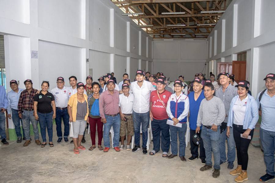 ALCALDE ROY SALDA&Ntilde;A PARTICIPA DE ENTREGA DE ALEVINOS DEL PROYECTO PSIC&Iacute;COLA