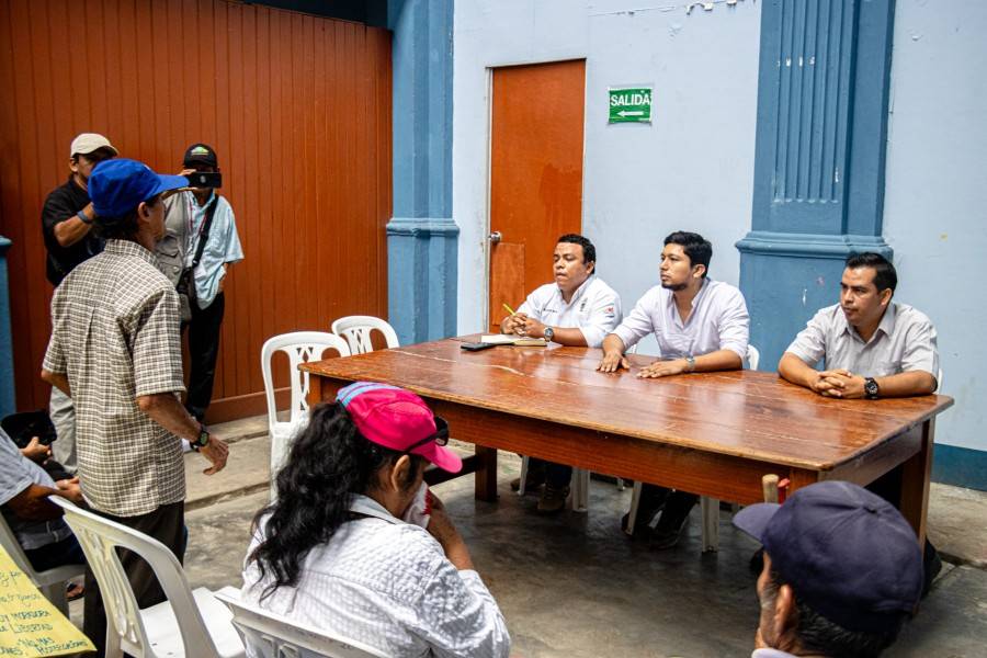 ALCALDE SE COMPROMETE A SOLUCIONAR PROBLEM&Aacute;TICA DE INUNDACI&Oacute;N