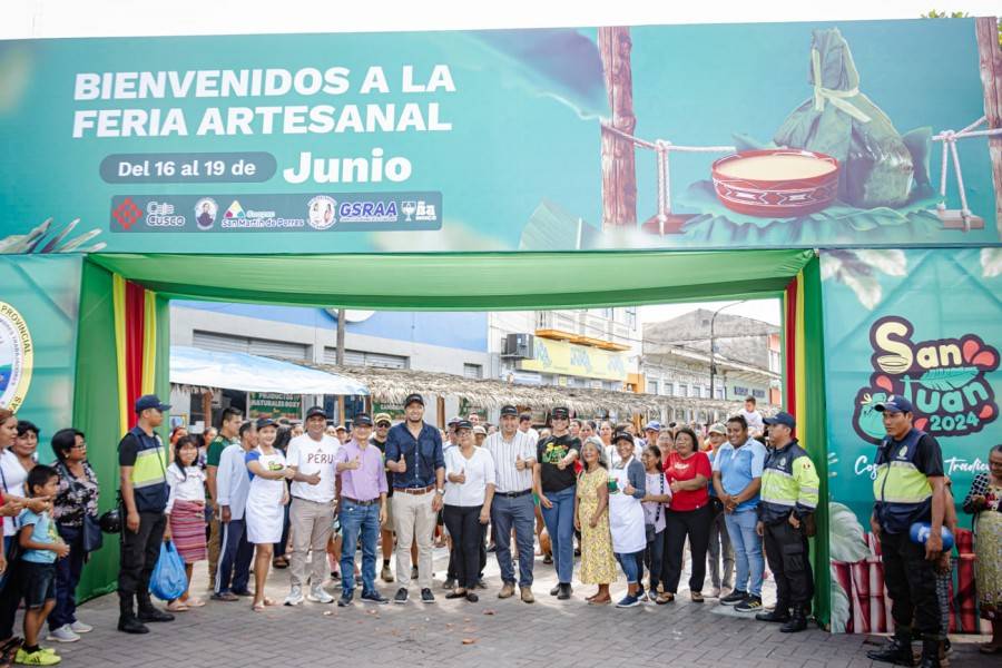 &iexcl;ARRANC&Oacute; LA FERIA ARTESANAL SANJUANERA!