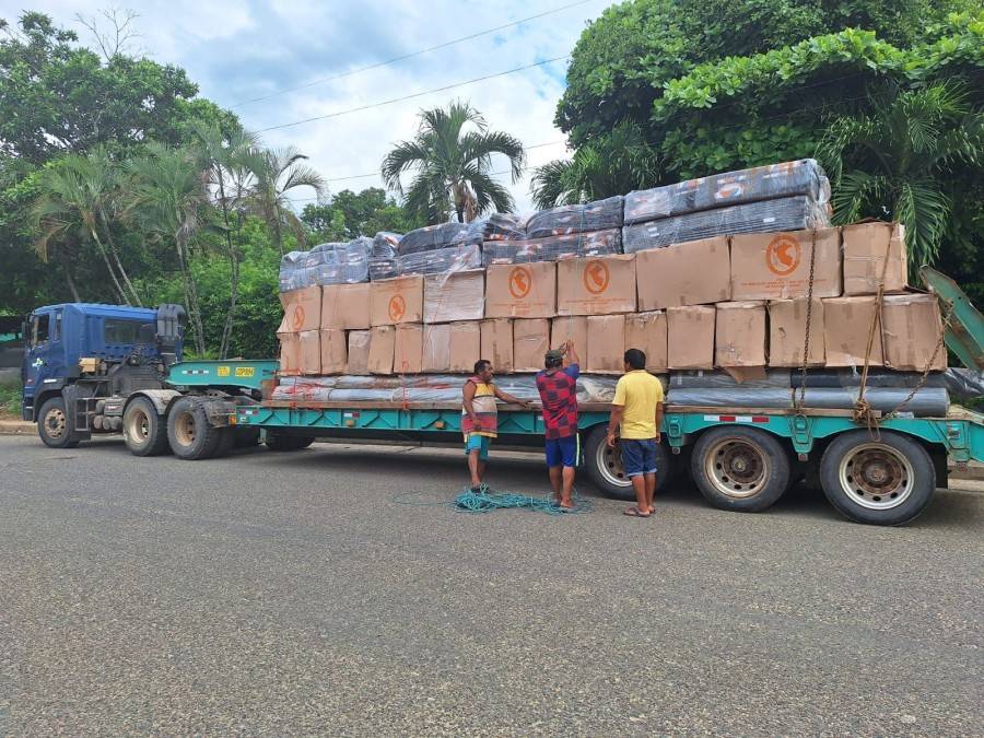 AYUDA HUMANITARIA EN CAMINO: 24 TONELADAS PARA FAMILIAS AFECTADAS POR INUNDACIONES EN YURIMAGUAS Y BALSAPUERTO