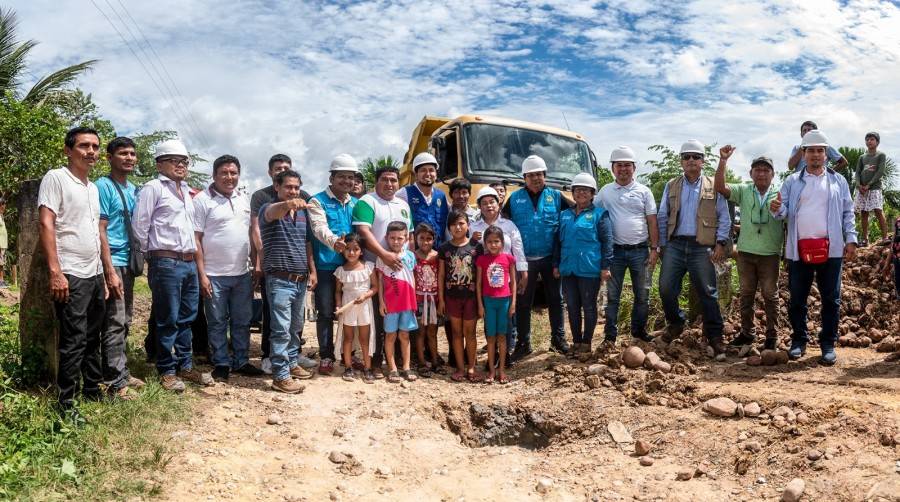 COMIENZA CONSTRUCCI&Oacute;N DEL CAMINO VECINAL SAN JUAN DE LA LIBERTAD - VILLA HERMOSA Y ANEXO