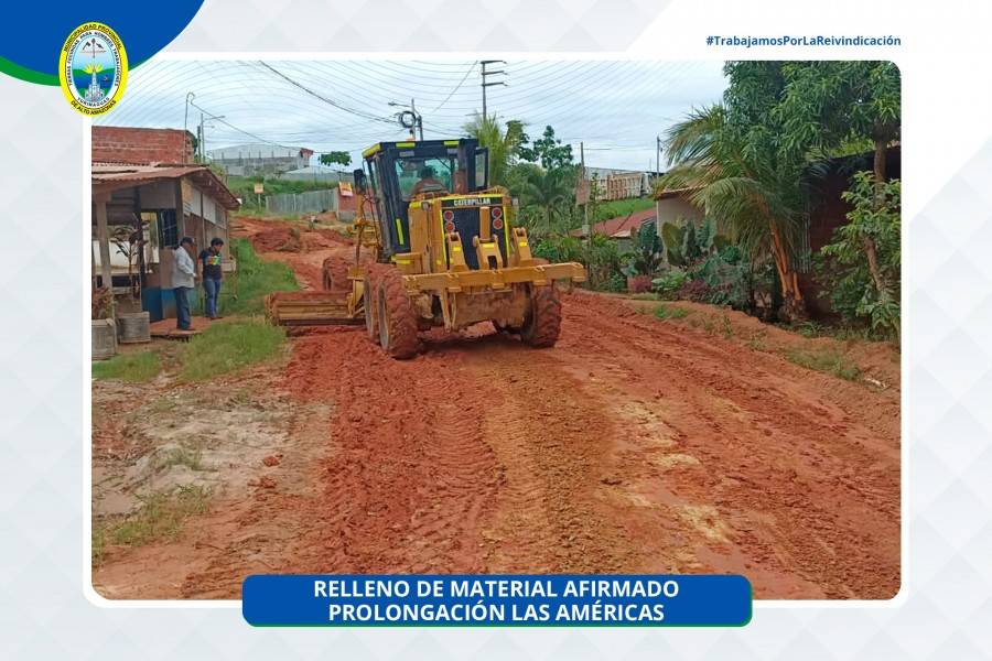 &iexcl;CONTINUAMOS CON EL MANTENIMIENTO DE CALLES!