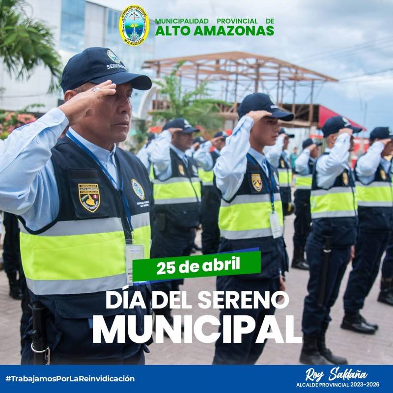 &iexcl;D&Iacute;A DEL SERENO MUNICIPAL!