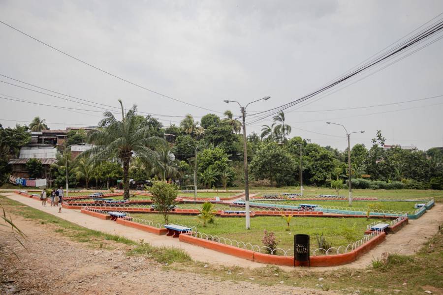 EL PARQUE "EL HUEQUITO" LUCE UN NUEVO ROSTRO