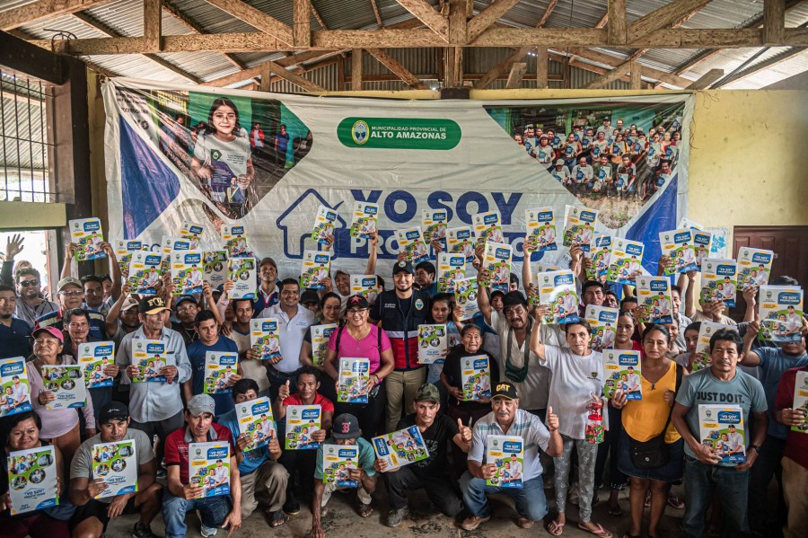 ENTREGAMOS M&Aacute;S DE 90 T&Iacute;TULOS DE PROPIEDAD EN ACHUAL LIM&Oacute;N