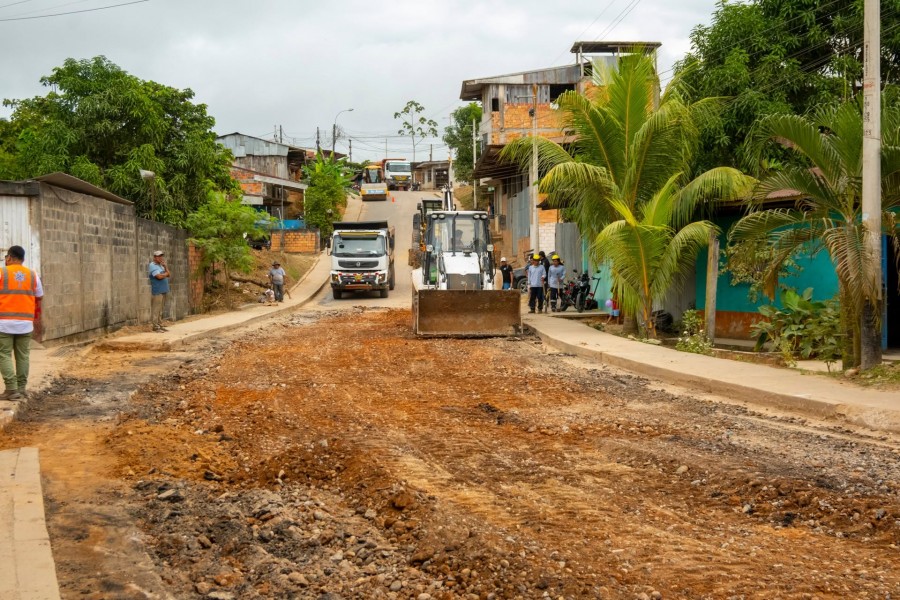 INICIAMOS TRABAJOS EN CALLE T&Uacute;PAC AMARU DEL BARRIO SAN JUAN