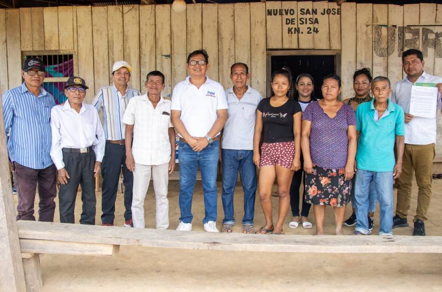 JURAMENTACI&Oacute;N EN EL A.H. NUEVO SAN JOS&Eacute; DE SISA KM. 24