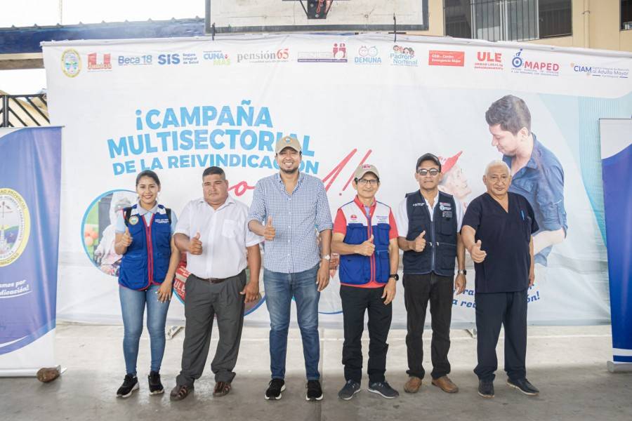 &iexcl;M&Aacute;S DE 300 PERSONAS DE PAMPA HERMOSA SE ATENDIERON EN CAMPA&Ntilde;A MULTISECTORIAL DESCENTRALIZADA DE LA REIVINDICACI&Oacute;N SOCIAL!