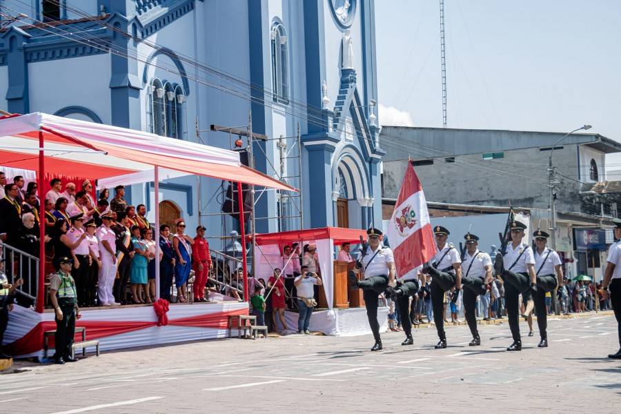 MISA, DESFILE Y SESI&Oacute;N SOLEMNE POR FIESTAS PATRIAS