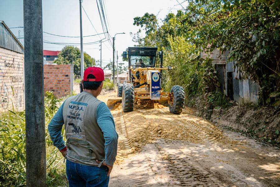 MPAA CULMINA MANTENIMIENTO DE CALLES EN A.H. RICARDO AR&Eacute;VALO