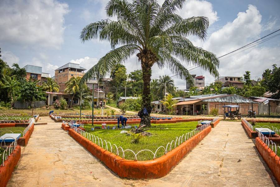 MPAA REALIZA MANTENIMIENTO DEL PARQUE "EL HUEQUITO"