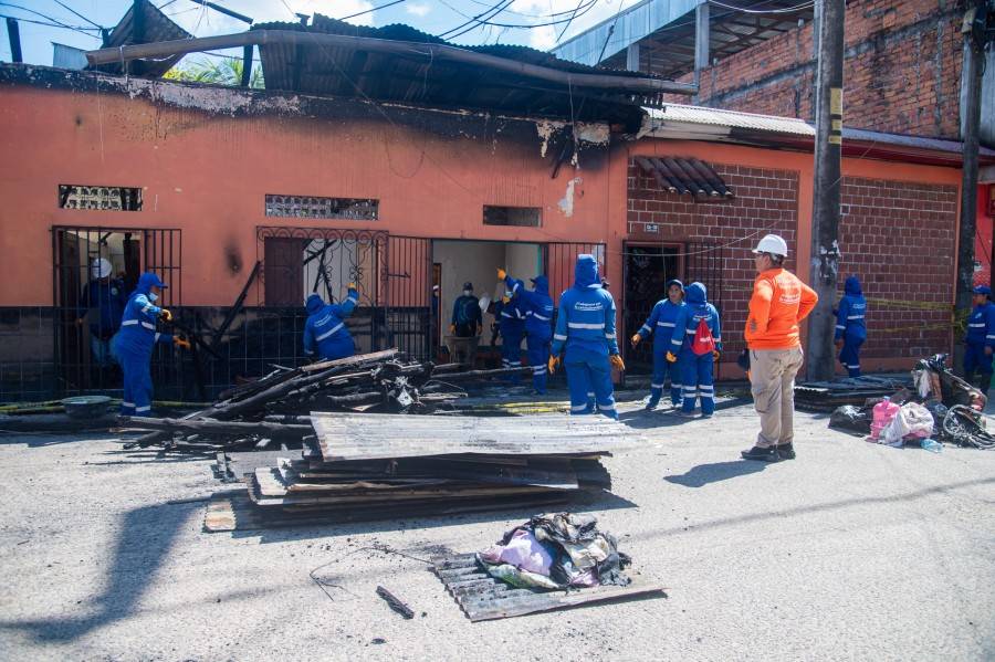 MPAA REALIZ&Oacute; EVALUACI&Oacute;N Y REMOCI&Oacute;N DE ESCOMBROS TRAS INCENDIO