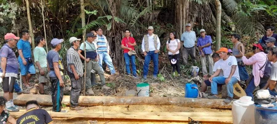 MPAA Y GOREL SUPERVISAN TRABAJOS DE APERTURA Y MEJORAMIENTO DE LA V&Iacute;AS VECINALES DEL ALTO HUALLAGA