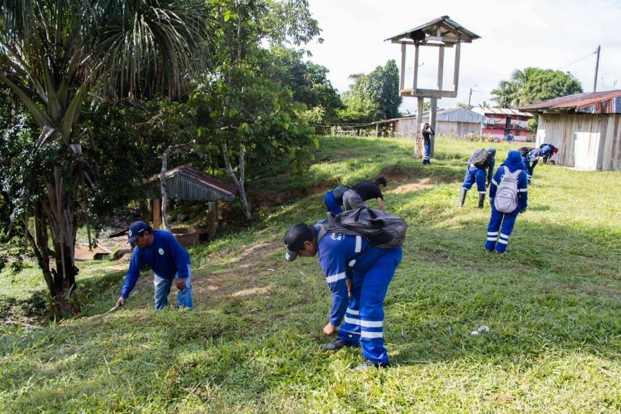 MUNICIPALIDAD REALIZA JORNADA INFORMATIVA SOBRE MANEJO DE RESIDUOS EN VARIOS SECTORES DE LA CIUDAD