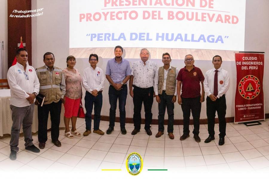 PRESENTACI&Oacute;N DEL PROYECTO BOULEVARD PERLA DEL HUALLAGA PARA MODERNIZAR YURIMAGUAS