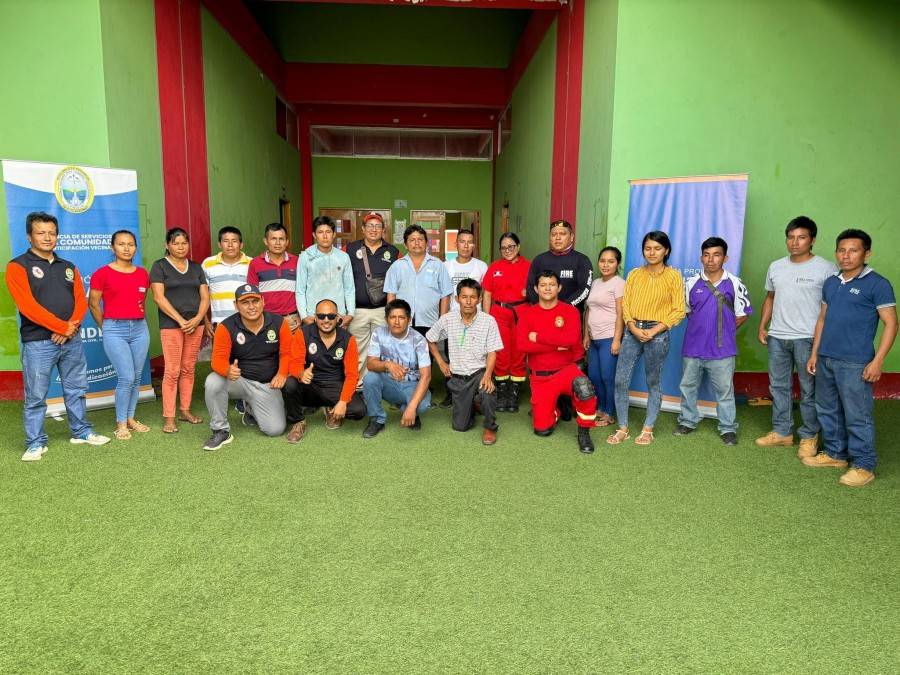 SAN JUAN: VOLUNTARIOS FUERON CAPACITADOS EN PRIMEROS AUXILIOS