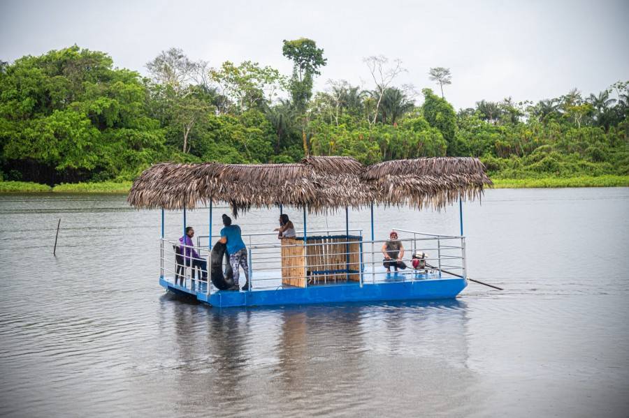 UNIDAD DE TURISMO REALIZA VISITA DE INSPECCI&Oacute;N A LAGO SANANGO