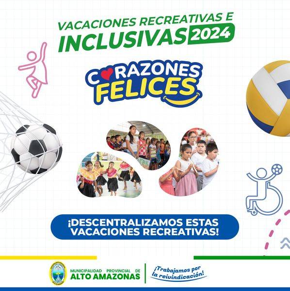 &iexcl;VACACIONES RECREATIVAS INCLUSIVAS 2024!